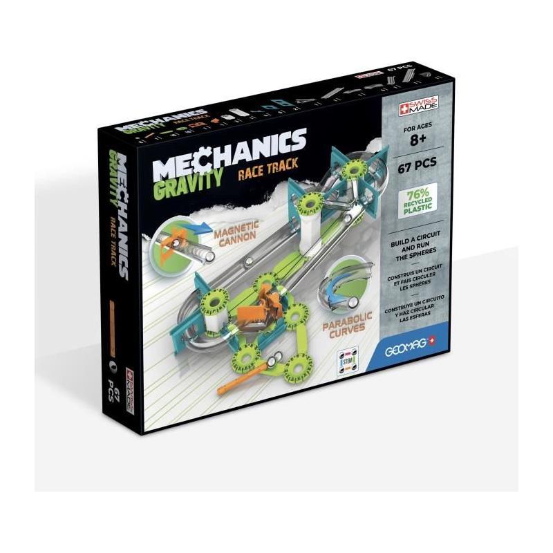 Circuit de billes magnétique GEOMAG - 67 pièces