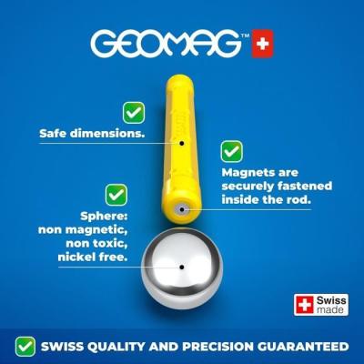 Coffret de construction GEOMAG Glow Recycled 25 pièces - Luminescent