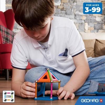 Coffret de construction GEOMAG Glitter Panels - 35 pièces