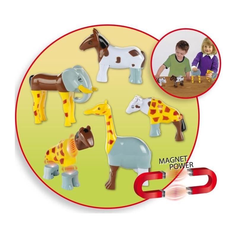 Puzzle magnétique Animaux KLEIN - 32 pièces - Dès 12 mois