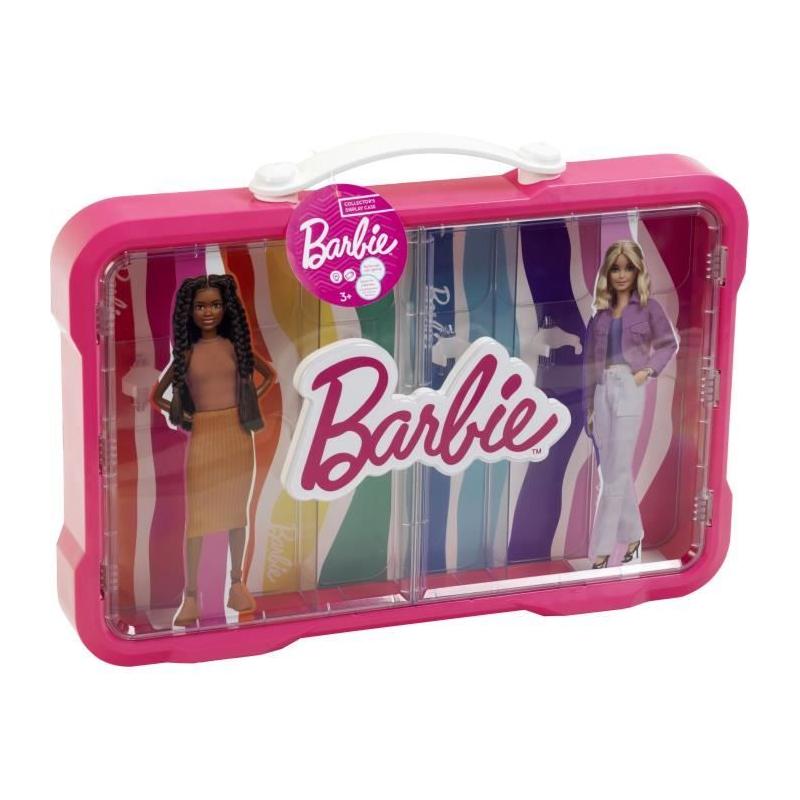 Mallette vitrine Barbie KLEIN - Parfaite pour ranger 6 poupées!