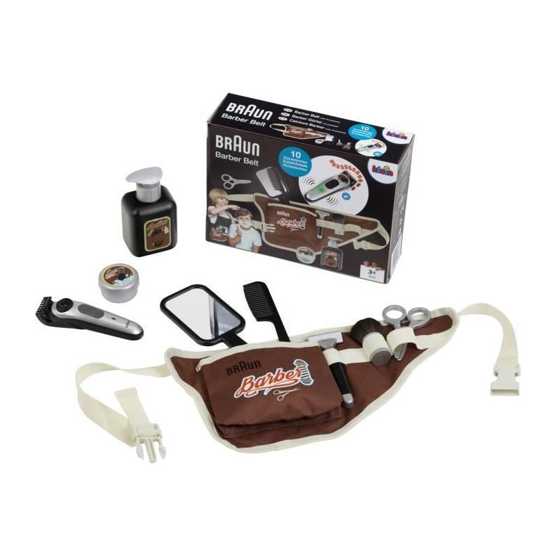 Ceinture de barbier KLEIN 5838 avec tondeuse électronique et accessoires
