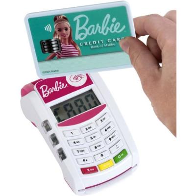 Terminal de paiement électronique Barbie - KLEIN - 7335 - Idéal pour les petits commerçants
