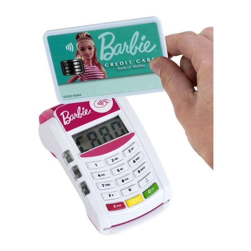 Terminal de paiement électronique Barbie - KLEIN - 7335 - Idéal pour les petits commerçants