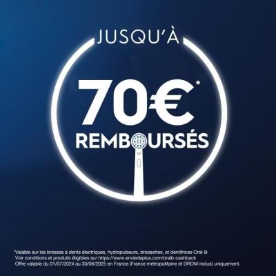 Brosse à dents électrique ORAL-B - iO5n Quite - Blanc + étui de voyage