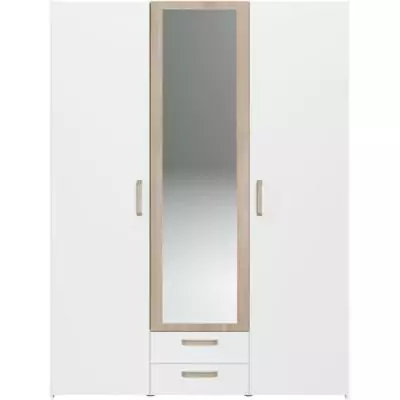 Armoire DREAM 3 portes blanche - Made in France Armoire DREAM 3 portes blanche - Made in France