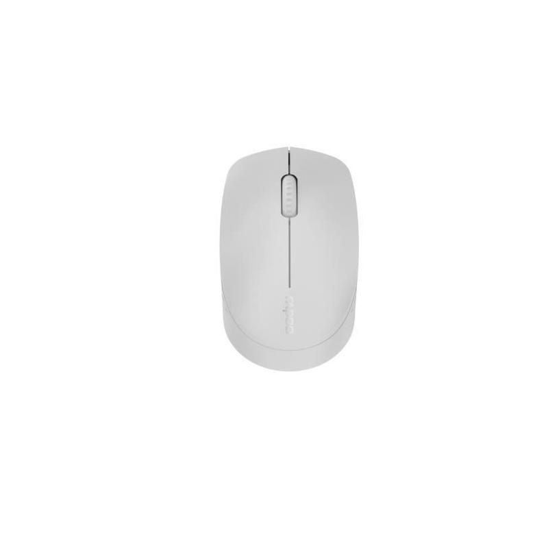 Souris sans fil Rapoo M100 Silent Blanche - Compacte et Silencieuse