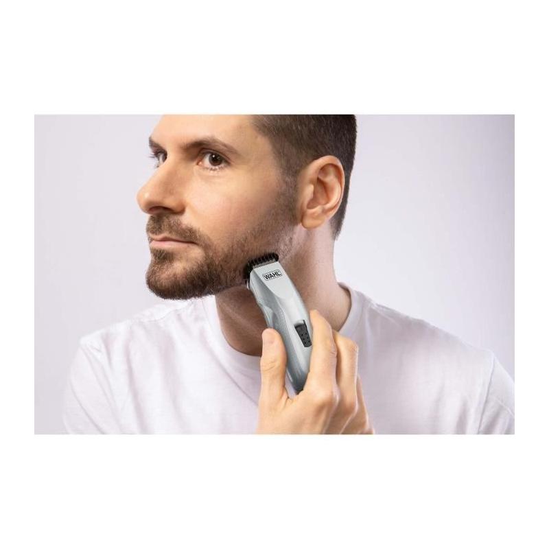 Tondeuse barbe WAHL Mustache & Beard avec tondeuse nez/oreilles