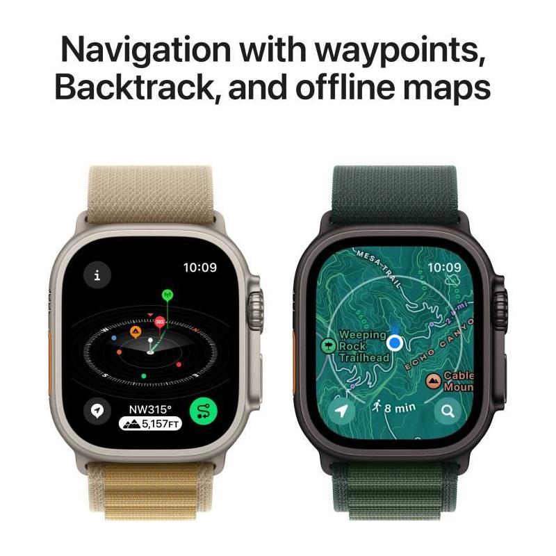 Montre Apple Watch Ultra 2 GPS + Cellular - Boîtier Black Titanium
