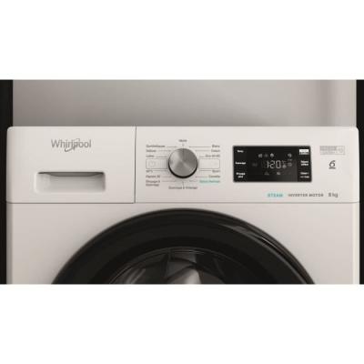 Lave-linge hublot WHIRLPOOL FFBU8258VFR - 8 kg - Induction - Classe B