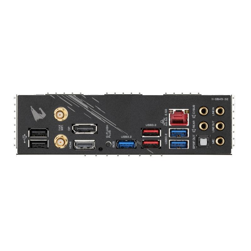 GIGABYTE B550 AORUS ELITE AX V2 Carte mère - Processeurs AMD Ryzen 5000, VRM 12+2 phases, jusqu'à 4733 MHz DDR4, 1xPCIe 4.0 +