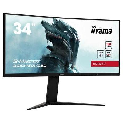 iiyama G-MASTER GCB3480WQSU-B1 écran plat de PC 86,4 cm (34") 3440 x 1440 pixels UltraWide Quad HD LCD Noir