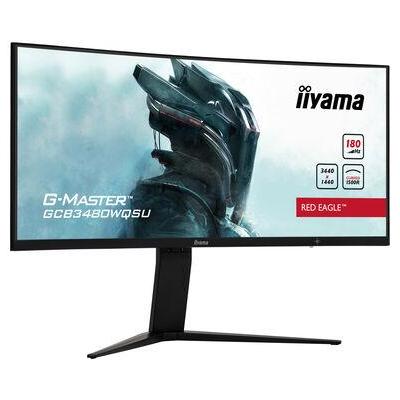 iiyama G-MASTER GCB3480WQSU-B1 écran plat de PC 86,4 cm (34") 3440 x 1440 pixels UltraWide Quad HD LCD Noir