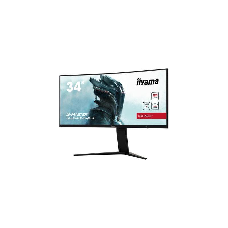 iiyama G-MASTER GCB3480WQSU-B1 écran plat de PC 86,4 cm (34") 3440 x 1440 pixels UltraWide Quad HD LCD Noir