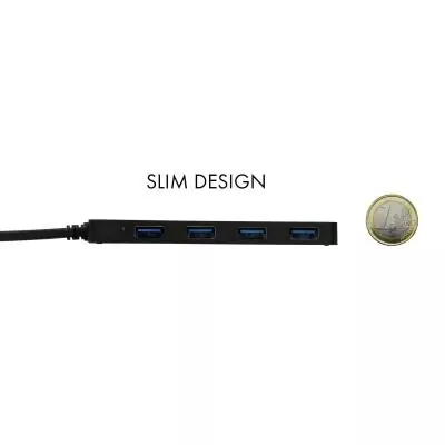 i-tec Advance USB-C Slim Passive HUB 4 Port