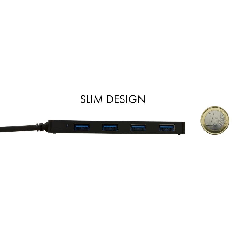 i-tec Advance USB-C Slim Passive HUB 4 Port