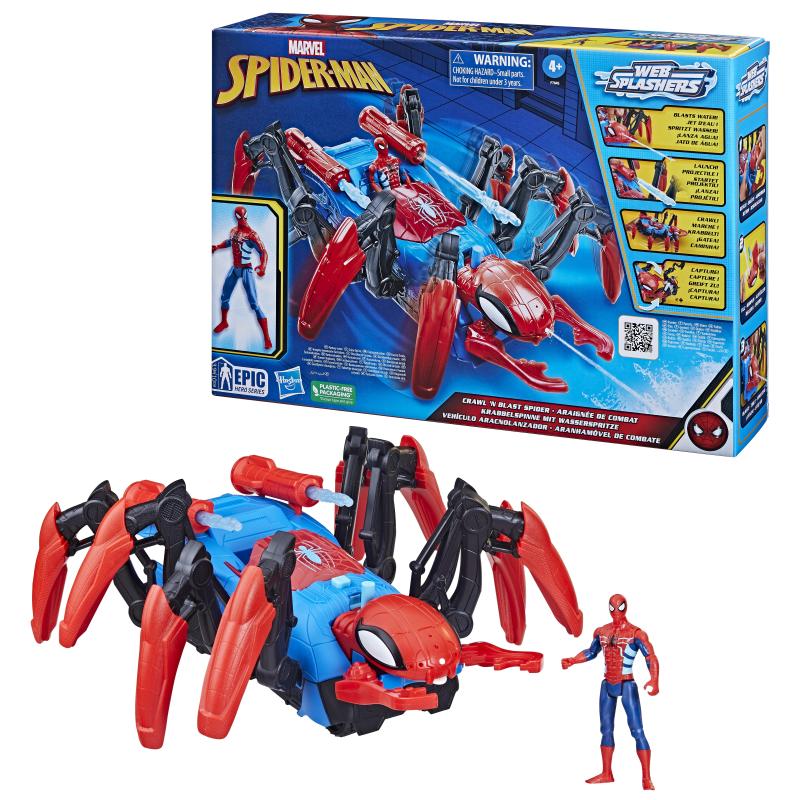 Marvel Spider-Man Véhicule Araignée de combat