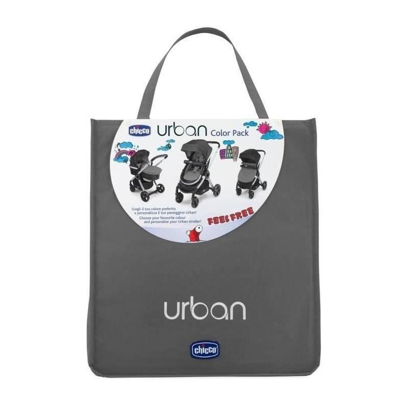 Pack Accessoires Color CHICCO pour poussette Urban - Anthracite