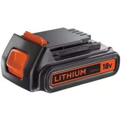 Batterie Lithium 18V BLACK+DECKER 2,0 Ah - Performances exceptionnelles Batterie Lithium 18V BLACK+DECKER 2,0 Ah - Performances exceptionnelles
