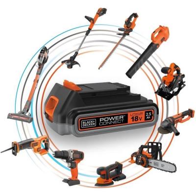 Batterie Lithium 18V BLACK+DECKER 2,0 Ah - Performances exceptionnelles