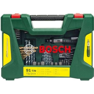 Coffret d'accessoires perçage et vissage V-Line (91 pcs) - BOSCH