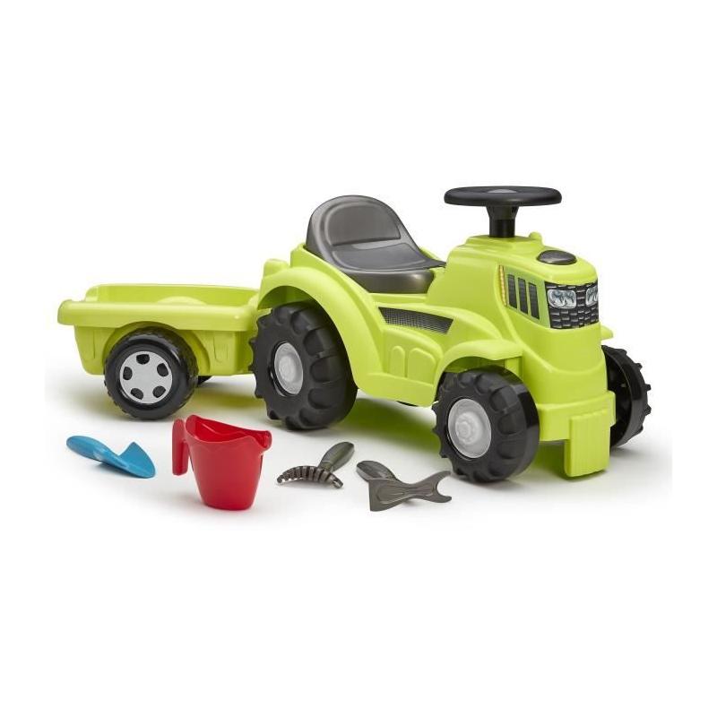 Porteur Tracteur remorque - ECOIFFIER - Siège inclinable - Accessoires jardin