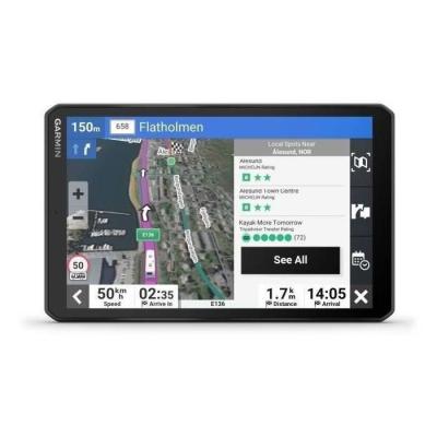 GPS GARMIN Camper 895: Écran 8'' - Itinéraires personnalisés - Alertes