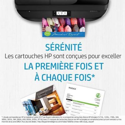 Cartouche d'encre noire HP 913A authentique - Pour HP PageWide 377/452/477