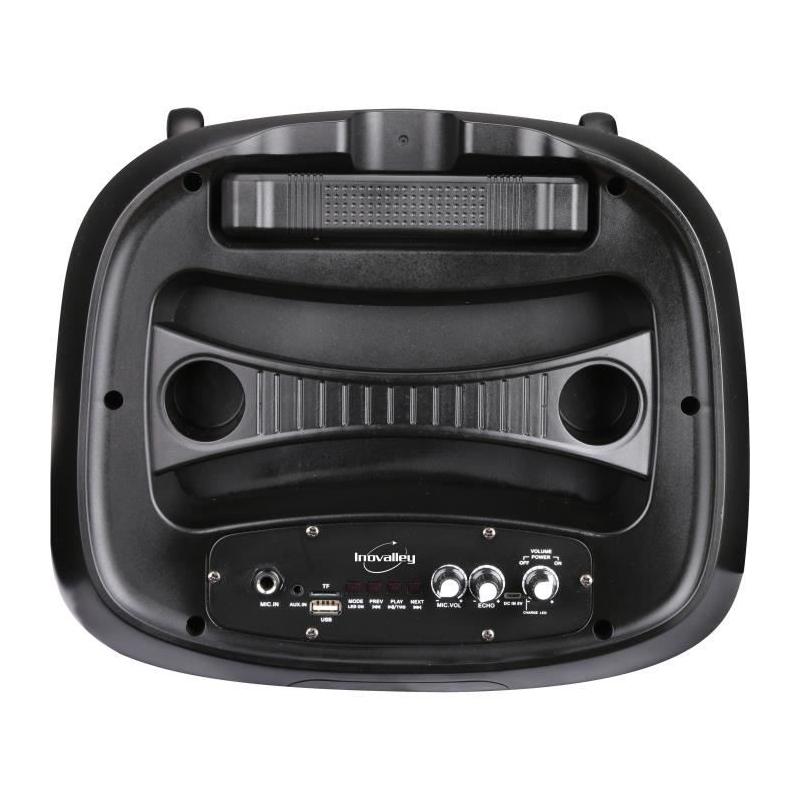 Enceinte trolley lumineuse 700W Bluetooth - INOVALLEY