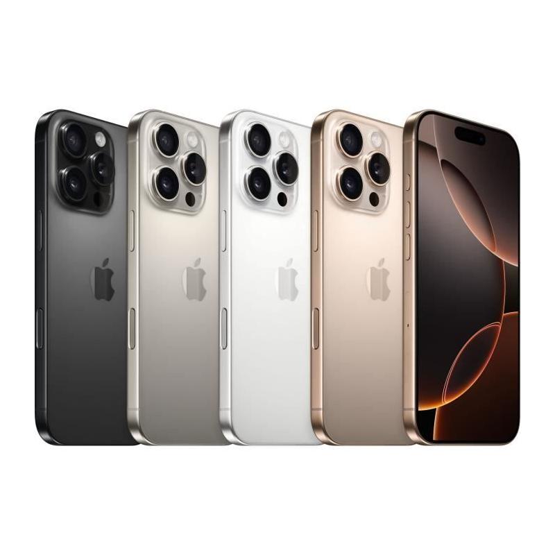 iPhone 16 Pro Max 1TB Desert Titanium - Plus responsable, plus facilement réparable