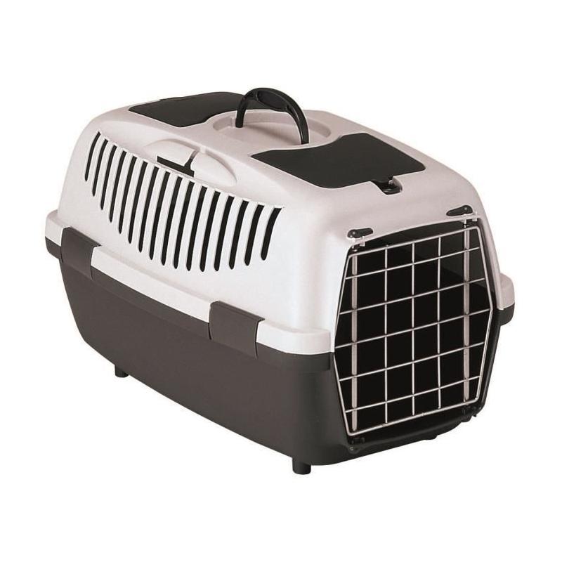 Box de transport pour chien - STEFANPLAST Gulliver 61x40x38cm - Gris
