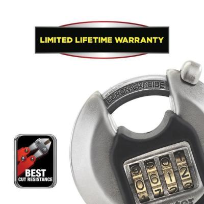 Cadenas Disque Excell 70mm en Acier Inoxydable - Master Lock M40EURDNUM