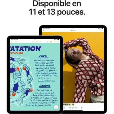 iPad Air M3 (2025) - 13 pouces - Wi-Fi + Cellular - 512Go - Mauve