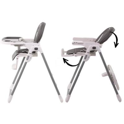 Chaise haute NANIA BIANCA - Confortable et pratique - Fabriquée en France