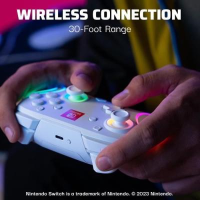 Manette de jeu PDP Afterglow Wave - Éclairage RVB - 2100 mAh