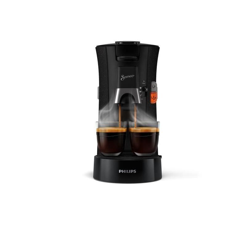 Machine à café dosette SENSEO SELECT Philips CSA240/21 - Intensité Plus, Booster d'arômes, Crema plus