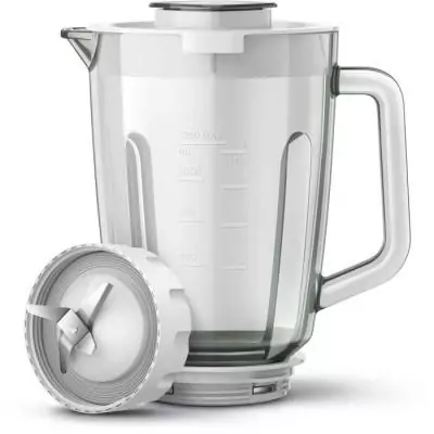 Mélangeur PHILIPS Serie 3000 HR2291/20 - Verre 1.25L - 2 Vitesses - 600W