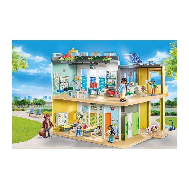 École aménagée PLAYMOBIL 71327 : l'école miniature parfaite