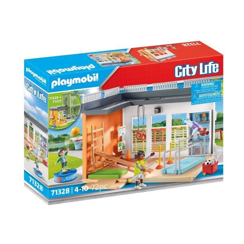Amusez-vous avec la salle de sport PLAYMOBIL 71328 - Univers scolaire