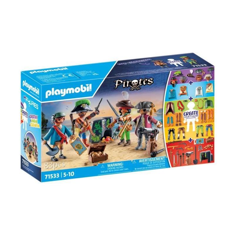 Figurines Pirates PLAYMOBIL 71533 : Aventure en mer!