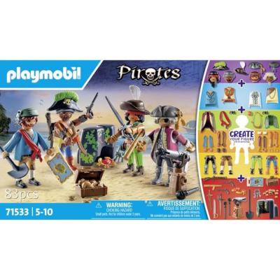 Figurines Pirates PLAYMOBIL 71533 : Aventure en mer!