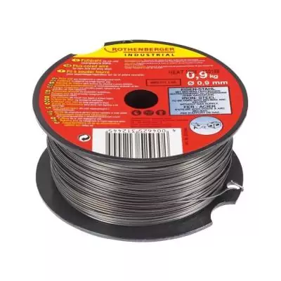 Fil fourré 0,9mm 0,9kg pour poste MIG/MAG - Dimensions compactes