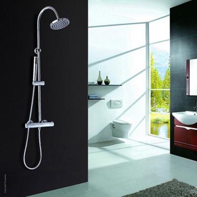 Colonne de douche LOONA - Chrome | Dimensions: 119x36x9 cm