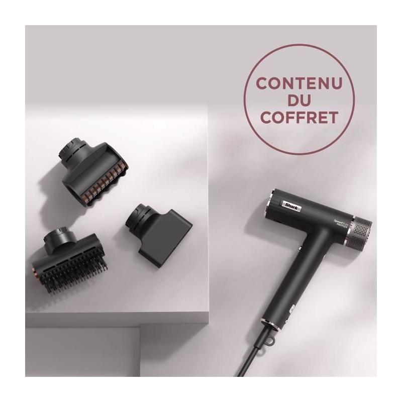 Sèche-cheveux Shark HD752EU - SpeedStyle Pro 5-en-1 - 1750W