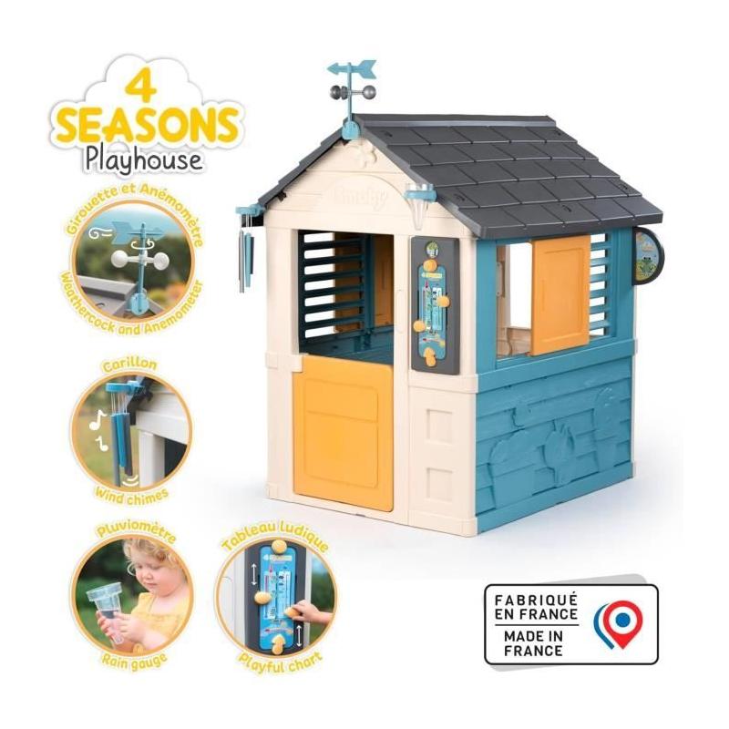 Cabane enfant 4 Saisons - Météo - Ludique - Made in France