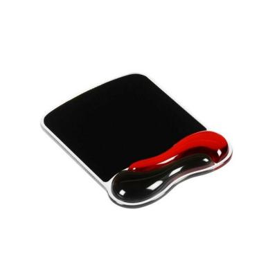 Kensington Tapis de souris Duo Gel coloris rouge gris foncé