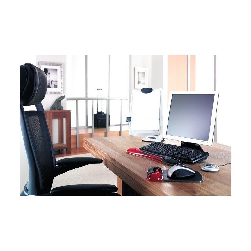 Kensington Tapis de souris Duo Gel coloris rouge gris foncé