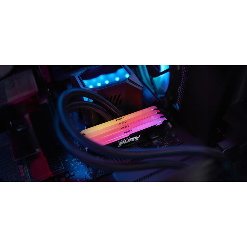 Kingston Technology FURY Beast 16GB 3200MT s DDR4 CL16 DIMM RGB