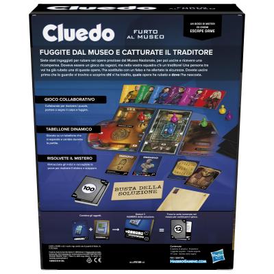Hasbro Gaming Cluedo Vol au musée
