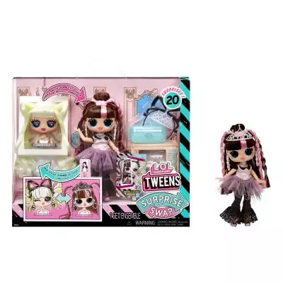 L.O.L. Surprise! L.O.L. Surprise Tweens Surprise Swap Poupée mannequin- Bronze-2-Blonde Billie